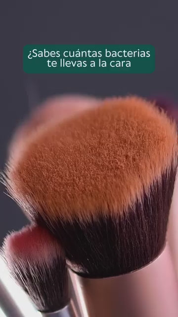 Limpiador eléctrico de brochas de maquillaje